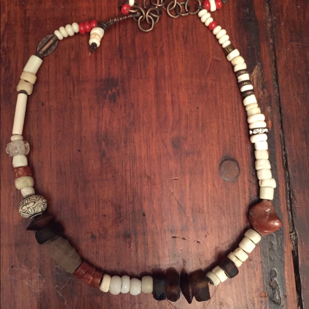 🌞🌛✨Artist Made Gorgeous Mixed Bead Necklace OOAK